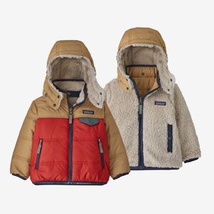 Patagonia Reversible Hooded Jacket - Size 2T